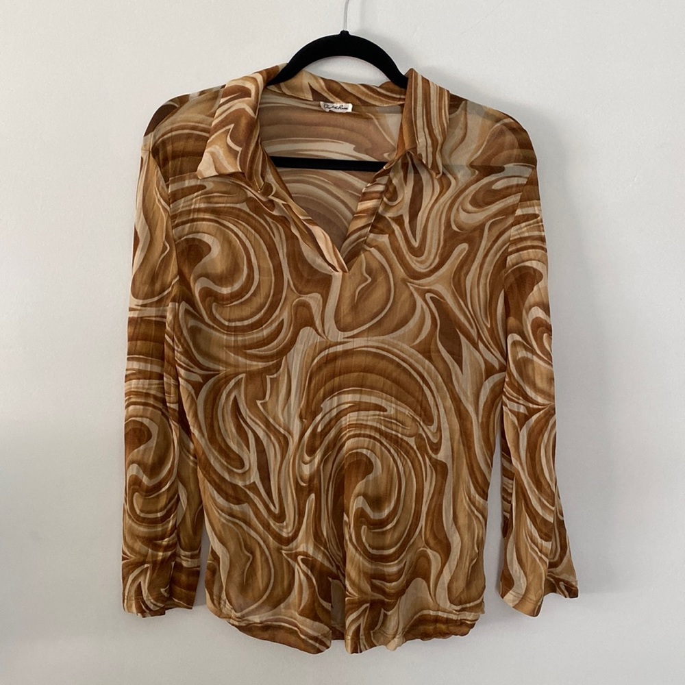 Vintage 70s Charlotte Russe top